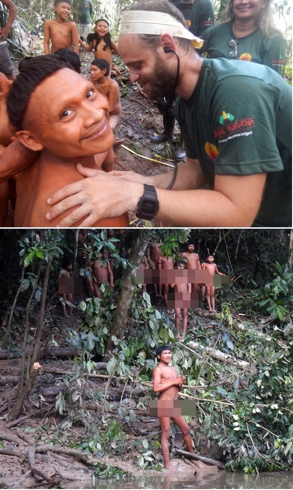 아직도 원시생활을 하는 아마존의 원주민. 이들을 보는 문명인의 관점은 간단치 않다  